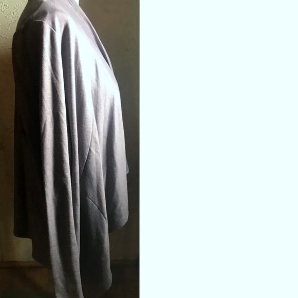 LOGO Lounge Lori Goldstein Gray Blazer Size L - Picture 3 of 6